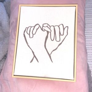 Threshold Framed Printed Cotton Canvas